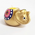 Cute Elephant Candle Holder 