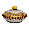 Decorative Marble Sindoor Box 