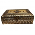 Gold Oxidised Dry Fruit Box