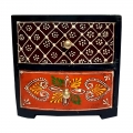 Elegant Wooden Embossed Drawer