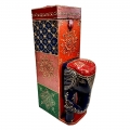 Elegant Wooden Painted Bottle Holder