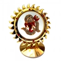Divine Gold Plated Ganesha for Car Dashboard 