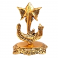 Metal Ganesh (Golden) 