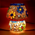 Mosaic Table Lamp (18cm Height)