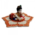 Bal Gopol Statue on Lotus