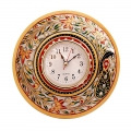 Marble Peacock Painting Watch