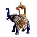 Decorative Enamel Elephant - Medium 