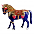 Elegant Meenakari Horse Big