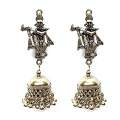 Metal Krishna Earring