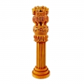 Wooden Ashoka pillar ( 20cm Height) 