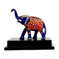 Meenakari Elephant with Base