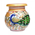 Marble Matki Pot