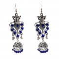 German silver Peacock Earrings – 2779