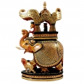 Handmade Ambabari Elephant Sculpture 