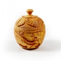 Wooden Sindoor Box ( 6.5cm Height ) 