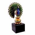 Decorative Peacock Statue 