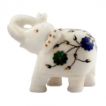 Marble Inlaid Elephant