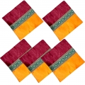 Silk Cushion Cover Set of 5pc