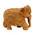 Elegant Carved Elephant Statue – 8cm Height