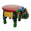 Wooden Elephant Table
