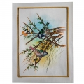 Hand Painting of Bird ( 20cm x 15cm ) 