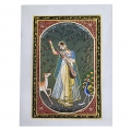 Lady Miniature Painting ( 20cm x 15cm )
