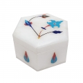 Beautiful Inlaid Marble Box 