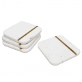 Marble Coasters 4 Plate